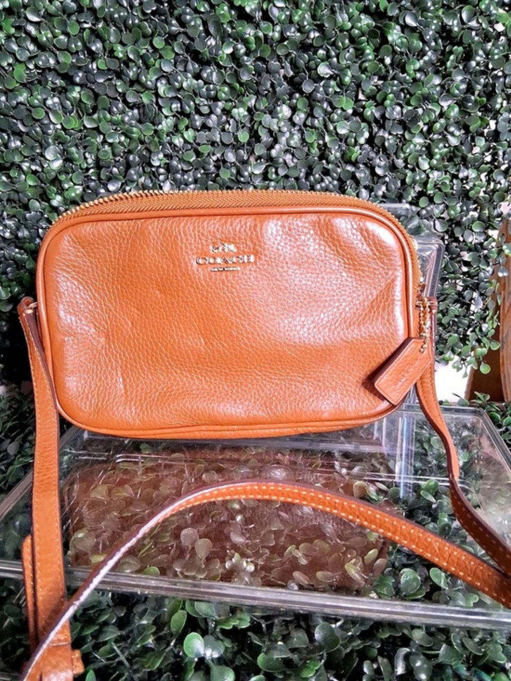 Coach Mini Jamie Camera Bag Brown Crossbody